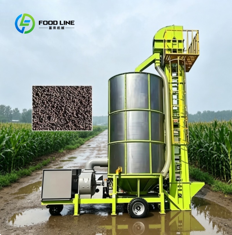 Agriculture Farming New Technology - مجفف حبوب متنقل بتقنية تدوير الهواء