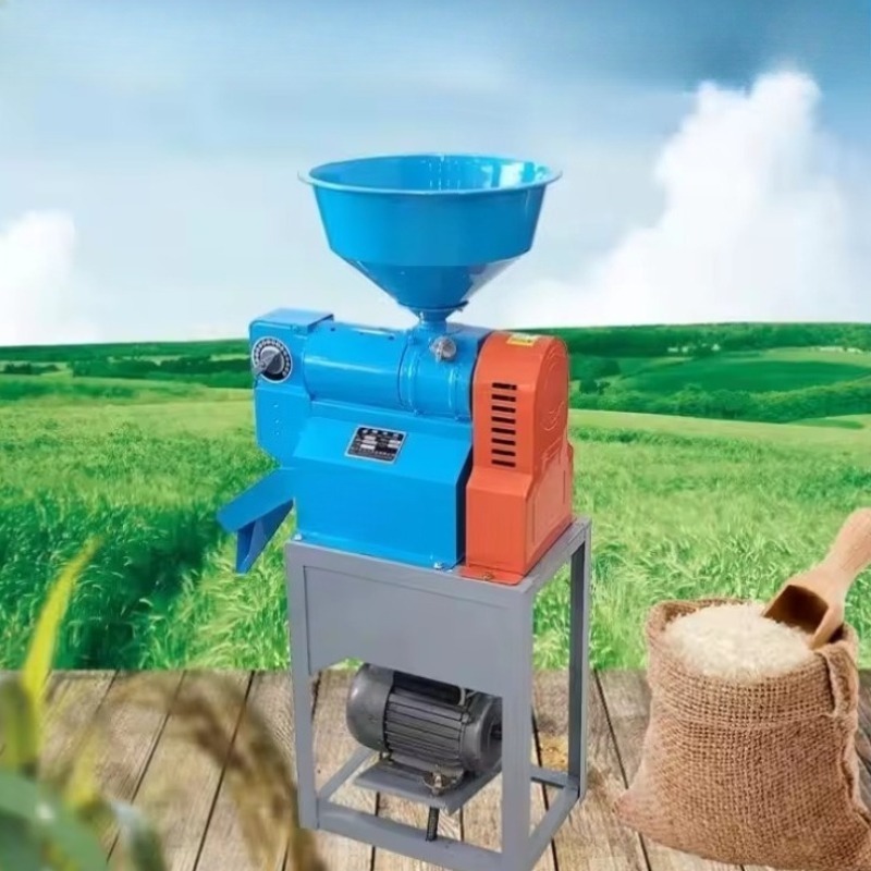 مطحنة حبوب منزلية للمزارع، آلة - مراجعة Agriculture Farming Rice وسعره